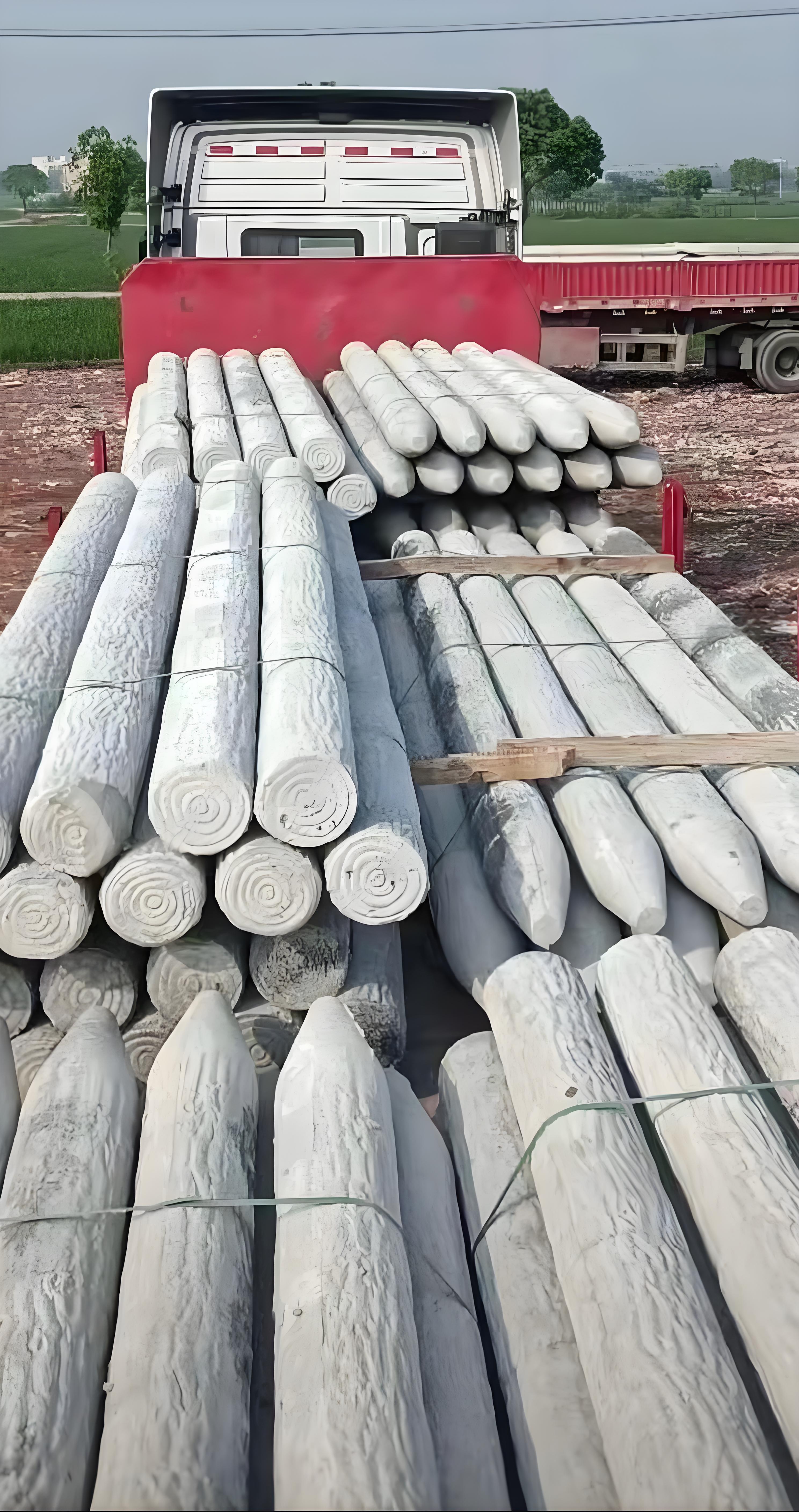 水泥樁廠家泓樺錦嘉-打仿木樁的施工流程是什么？