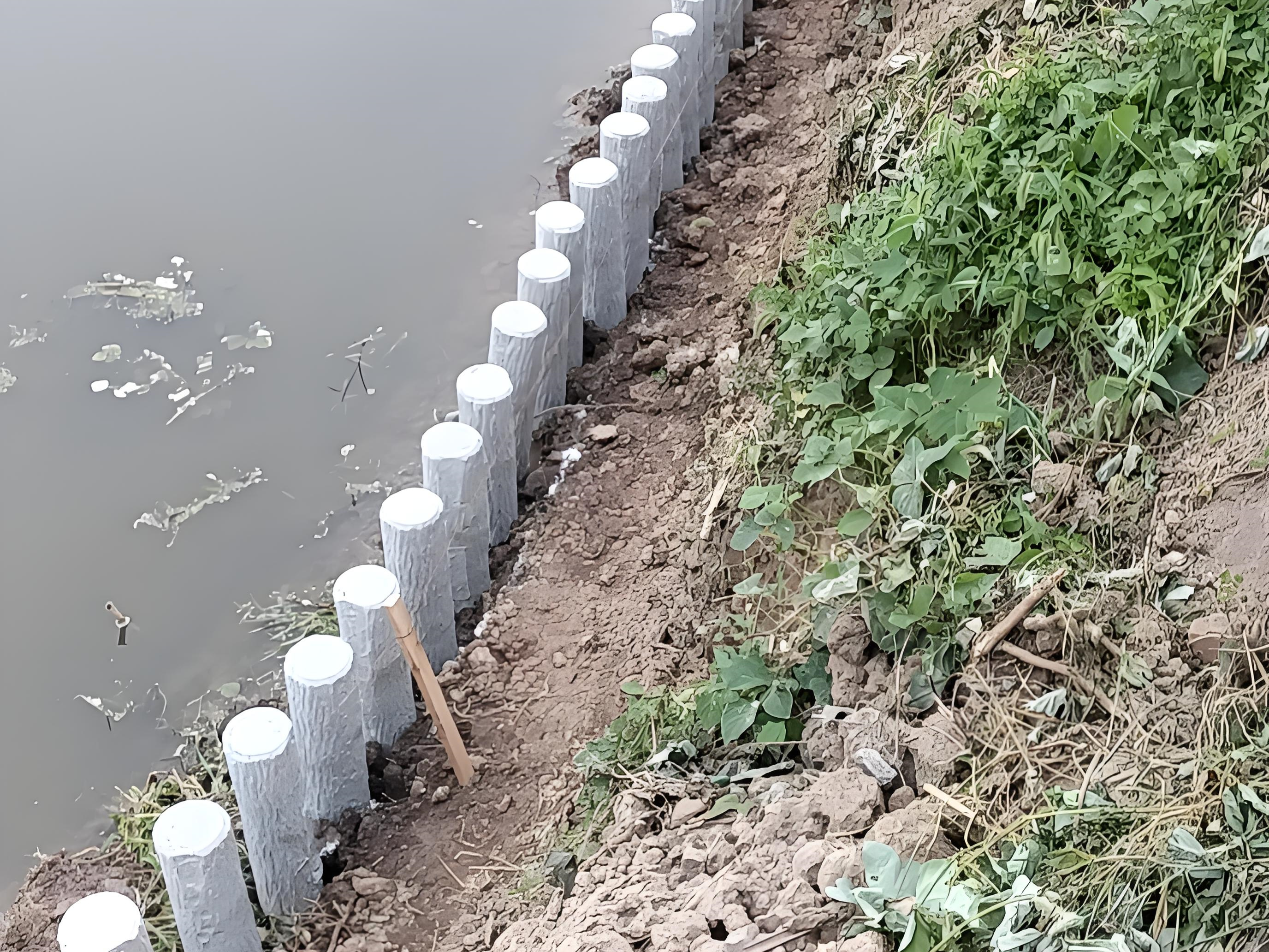 水泥仿木樁施工隊泓樺錦嘉 - 小型項目水泥樁打樁施工隊接嗎？