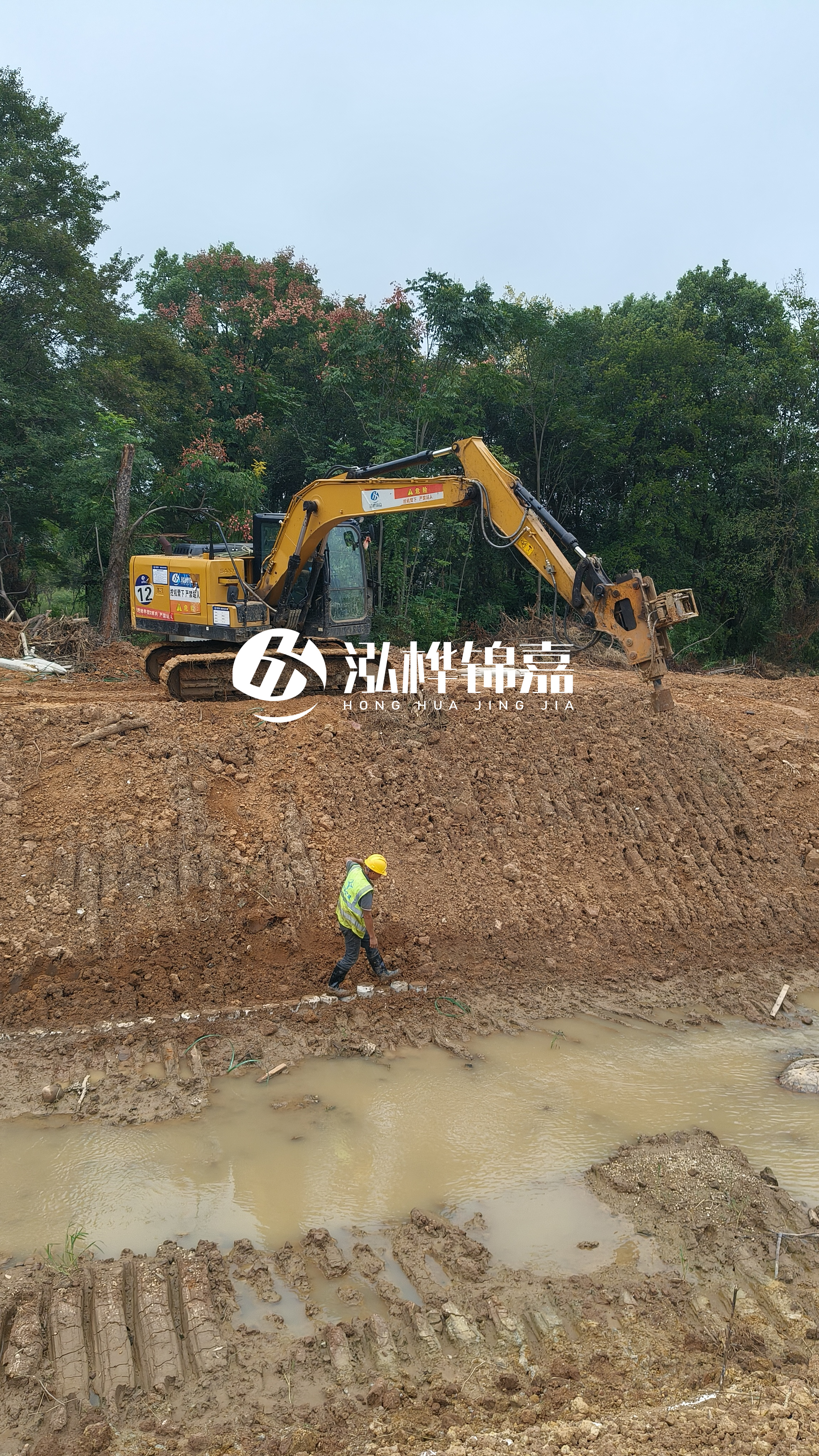 水泥樁包工包料泓樺錦嘉 - 打水泥樁的直徑和長度可以定制嗎？